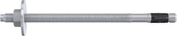 Boutenanker met schijf - Ankerbout zware lasten - Bevestigen zware constructies - ETA-goedkeuring FAZ II - M8 10 stuks - Zilver — thumbnail 1