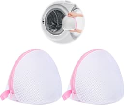 Waszak voor wasmachine, extra grote wasnetten voor delicate kleding, 3 stuks, duurzaam polyester, verborgen ritssluiting, multifunctioneel en herbruikbaar — thumbnail 1