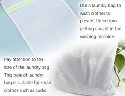 Dailygoody - Herbruikbare Wasnetten - Set van 4 - Ideaal voor Kleding - Groene Rits - Multifunctioneel - Geschikt voor Ondergoed en Babykleding — thumbnail 4