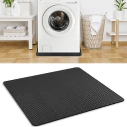 Dubbelzijdige Antivibratiematten 60 x 60 cm voor Wasmachine, Droger en Koelkast - Waterdichte en Antislip Vloerbescherming voor Huishoudelijke Apparaten — thumbnail 1