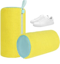 Byshayne- Schoenwaszak Set van 2 - 360° Reinigingssysteem - Schokabsorberend - Geluidsreducerend - Herbruikbaar - Voor sportschoenen/casual schoenen - Schoenreiniger — thumbnail 1
