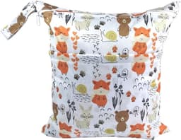 Waterdichte natte tas 40 x 45 cm voor luiers, waszak, camping, reizen en gym, ideaal voor kleuterschool en strand — thumbnail 2