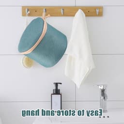 Herbruikbare waszakken voor lingerie en sokken, 15x15cm, met verborgen rits voor optimale bescherming tijdens het wassen, ideaal voor reizen en organisatie — thumbnail 4