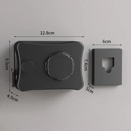 WiseGoods Premium Uittrekbare Waslijn Binnen & Buiten - Droogrek - 5M RVS Draad - Muurbevestiging - Voor Balkon & Tuin - Zwart — thumbnail 4