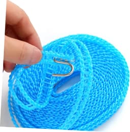 Waslijn Touw - Draagbare Lijn - Kleding Drogen - Verstelbare Lengte - 18 Gram - Zoals getoond — thumbnail 3