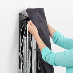 YOR® Wanddroogrek Inklapbaar - Wanddroogrek - Zilver - 184cm x 182cm x 109cm; 5.49 kg — thumbnail 2
