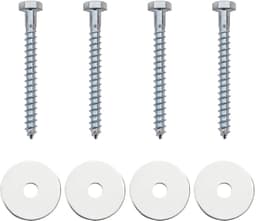 vidaXL - Aardanker - 4 - pcs - Zilverkleurig - Ø10 - x - 50 - cm - Gegalvaniseerd - Metaal — thumbnail 4