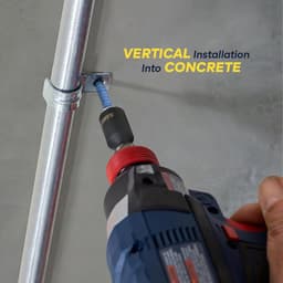 Schroefanker voor Beton - Betonanker Ankerbout - Bevestigen in Beton - Corrosiebestendig Zink - 25 Stuks - Zinkkleurig — thumbnail 5