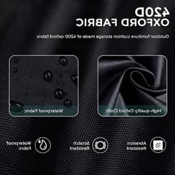 Draagbare hoes voor wasrek, draaibaar, 160 x 15 x 15 cm, 420D Oxford stof met rits en zilveren PU-coating, geschikt voor de meeste paraplu droogrekken en beschermt tegen weer en stof — thumbnail 4