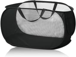 Opvouwbare Draagbare Vuilwasmand - Grote Inhoud - Roostermand - Speelgoed en Kleding - 58 x 36 x 36 cm . — thumbnail 2