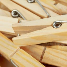 400 x wasknijpers hout - houten knijpers - knutselen - ophangen van wasgoed — thumbnail 5