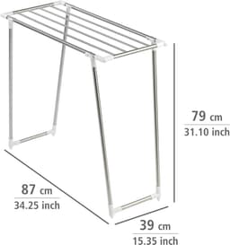 Inklapbaar Wasrek - Droogrek - Wastoren - Ruimtebesparend en Robuust - 5,5m Drooglengte — thumbnail 5