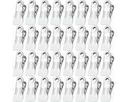 32 Stuks RVS Wasknijpers Zwaar Werkende Kledingclips voor Buiten en Binnen