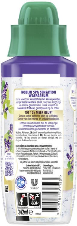 4 x Robijn Wasparfum Spa Sensation 324 ml - Wasparfum - Geur - Wasmiddel - Spa Geur - Natuurlijke Geur — thumbnail 3
