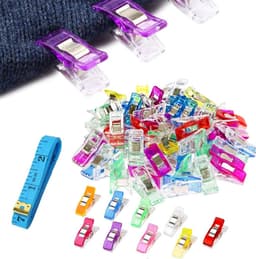 150 Stuks Stofklemmen voor Naaien en Knutselen - Veilig Vastzetten van Stof — thumbnail 1