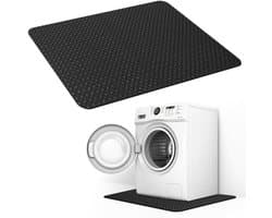 Anti-trillingsmat - Wasmachineonderlegger - Apparaat Stabiliseren - Dubbelzijdig Antislip - 60 x 60 cm