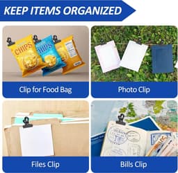 30 Stuks Metalen Scharnierclips 1,25 Inch voor Ambachten en Organisatie — thumbnail 4