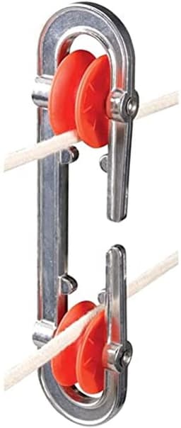 Aluminium Waslijn Verspreider voor Zware Belastingen - Katrol Accessoires voor Lange Waslijn — thumbnail 5
