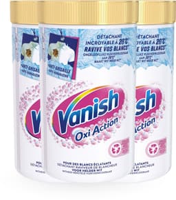 Vanish Oxi Action Whitening Booster Powder 1410g - 3 Stuks - Voordeelverpakking — thumbnail 1