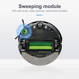6 stuks reservezijborstels voor iRobot Roomba, J5, J5+, J6, J6+, J7, J7+, J8, J8+, J9, J9+, i3, i4, i5, i5+, i6, i6+, i7, i7+, i8, i8+, e5, e6, 5150, 6198, 7150. 7550 pixels. j & i & e serie — thumbnail 4