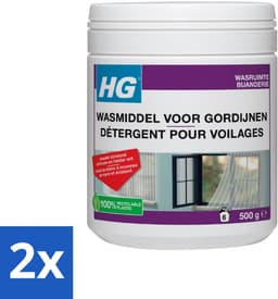 2 x HG Wasmiddel Voor Gordijnen 500 gr - Wasmiddel Vitrage - Vitrage Schoonmaken - Rookvlekken Verwijderen - Stofvlekken Verwijderen - Wasmiddel Voor Wasmachine — thumbnail 4