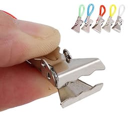 15 stuks multifunctionele handdoekclips en klemmen voor badkamer en keuken - variabele kleuren — thumbnail 5