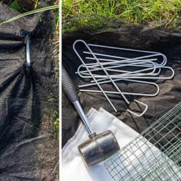 Grondankers van gecoat staal - Sterke en duurzame haringen voor tuin en camping — thumbnail 5