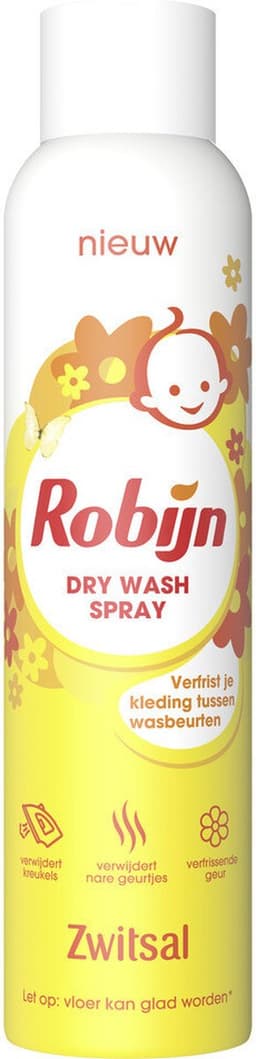 Zwitsal - Robijn Dry Wash Spray - Kleding Opfrisser - 3 x 200ml - Voordeelpack — thumbnail 5
