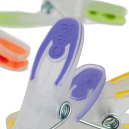 waskijpers kunststof - set van 75 - softgrip - gekleurd — thumbnail 4