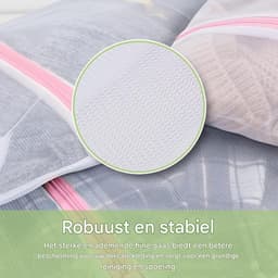 EXCITAT Wasnet - Waszak van gaas - Anti-vervorming - Geschikt voor ondergoed, shirts, sokken, lingerie — thumbnail 4