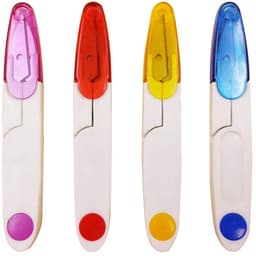 Ibenzoa® Fijne Handwerkschaar Set van 4 met Beschermkap in Diverse Kleuren — thumbnail 1