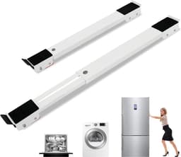 Verstelbaar Onderstel met Wielen voor Wasmachine en Koelkast - 300 kg — thumbnail 1