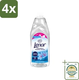 Lenor - Strijkwater - Spring Awakening - Textielverfrisser - 1000 ml - Voordeelverpakking - 4 stuks - Frisse geur - Soepel gestreken — thumbnail 1