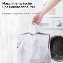 Een set van 4 wasnetten voor de wasmachine, geschikt voor het wassen van ondergoed, bh's, sokken en babykleding. — thumbnail 3