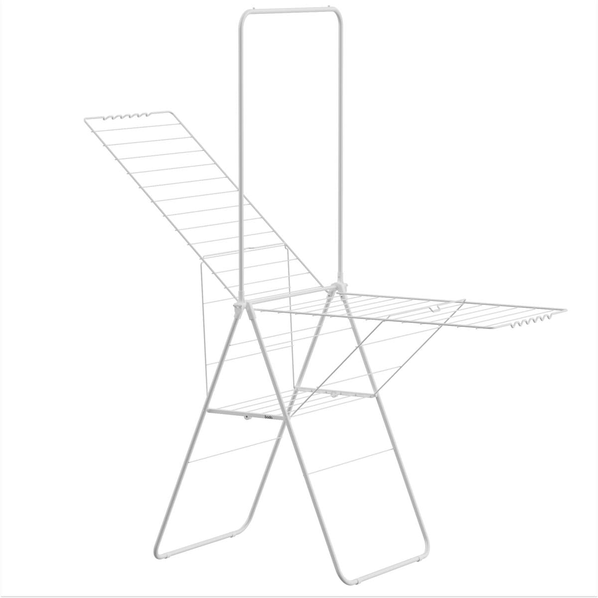 Wasrek - Droogrek Inklapbaar - 28 meter drooglengte - Wit – Bodo — afbeelding 1