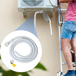 Flexibele Afvoerslang Verlengset voor Airco, Luchtontvochtiger en Wasmachine – Universele Afvoerbuis — thumbnail 3