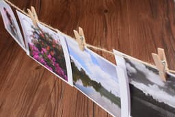 100 Houten Wasknijpers 3,5 cm met 30m Jute Touw - Natuurlijke Decoratie voor Fotolijnen en Interieur — thumbnail 3