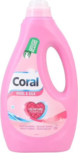 Coral Wasmiddel vloeibaar Wool & Silk - 1,25 l — thumbnail 1