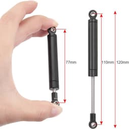 4 Stuks 110 mm RC Schokdempers voor 1/10 Crawlers - Ideaal voor Stabiliteit en Controle — thumbnail 4