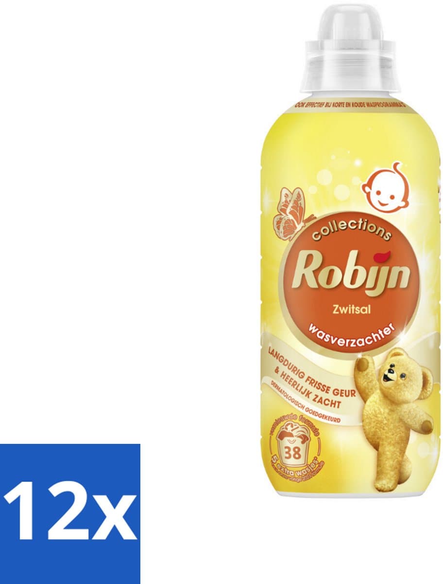 Robijn – Wasverzachter – Zwitsalgeur – 765 ml - Voordeelverpakking - 12 stuks — afbeelding 1