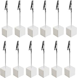 Houten Fotohouders en Memoclips - 12 Stuks - Ideaal voor Foto's en Notities — thumbnail 1