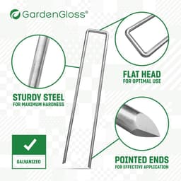 Anti-Roest Grondankers voor Harde Grond - 50 Stuks, 200 mm Lang, 25 mm Breed, Ø 3.8 mm — thumbnail 4