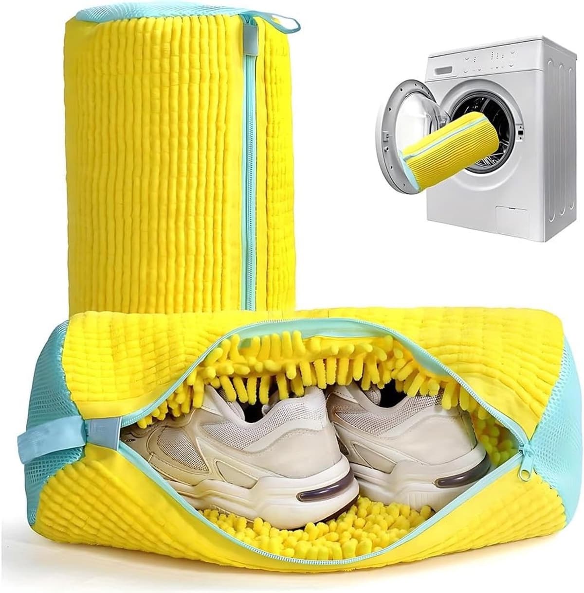 360 Graden Schoenwaszakken voor Sportieve Schoenen - 2 Stuks, Ideaal voor Wasmachine en Bescherming — afbeelding 1