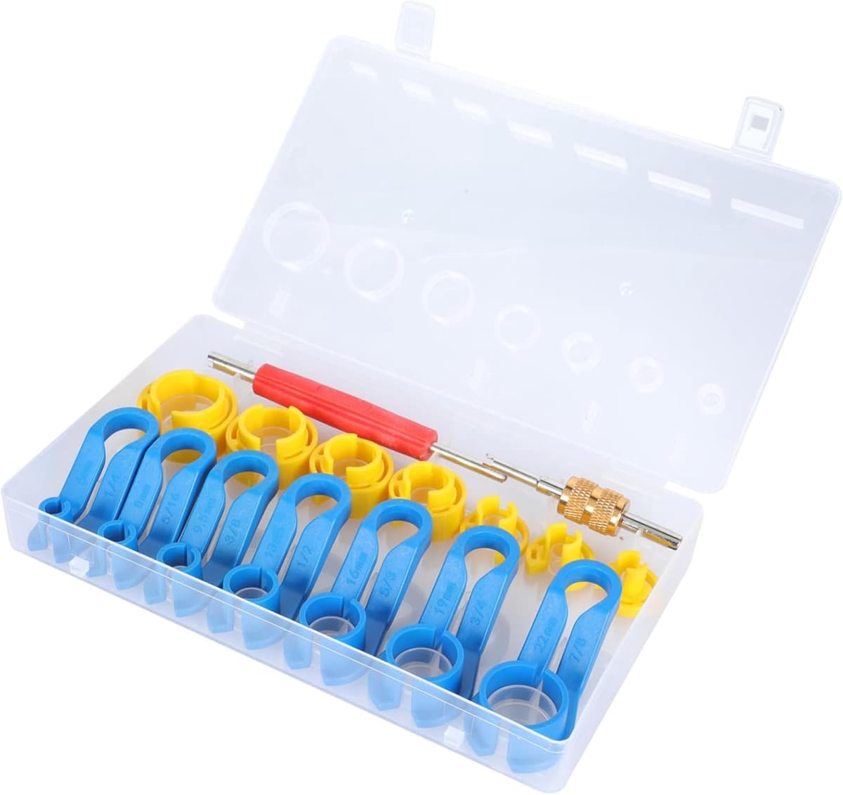1set Automotive Line Disconnect Tool Delige Praktische Eenvoudig Verwijderen Van Brandstofleidingen Airconditioningslangen Stevig Compact Voor Auto-reparatie — afbeelding 1