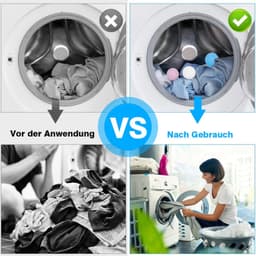 Set van 6 Herbruikbare Droogballen voor Wasmachine — thumbnail 4