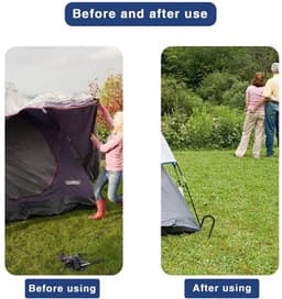 6 Stuks Verzinkte Grondankers voor Tent en Tuin — thumbnail 2