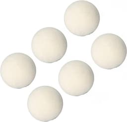 - Droogballen - Wol - Verminderen Statische Elektriciteit - Geur Elimineren - Voor Thuis - 6 Stuks - 5 cm — thumbnail 4