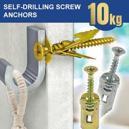 Gipsplaat Ankers met Schroeven Holle Muur Anker Tikken Schroeven Kit — thumbnail 4
