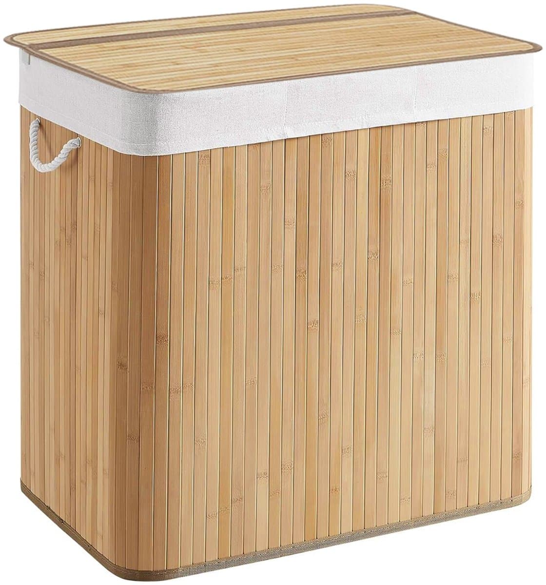 Wasmand / waszak FALSTER XXL B bamboe hjh LIVING — afbeelding 1