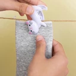 Kattenklem 12 Stuks - Lichtgewicht - Winddicht - Antislip - Kledingclips - Handdoekclips - Stevige Clips - Wasknijpers — thumbnail 3